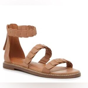 Lucky brand leather gladiator sandals